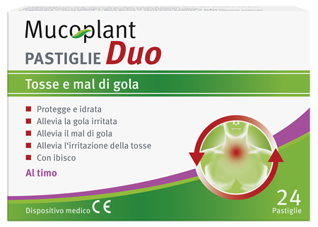 THEISS MUCOPLANT 24 PASTIGLIE DUO TIMO - UniversoFarmacie.it