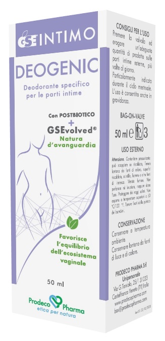 GSE INTIMO DEOGENIC 50 ML - UniversoFarmacie.it