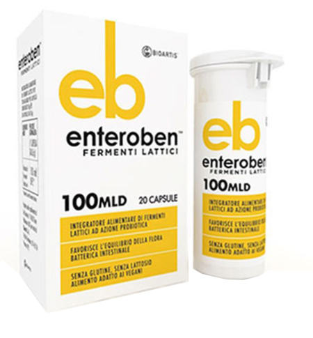 ENTEROBEN 100MLD 20 CAPSULE VEGETALI - UniversoFarmacie.it