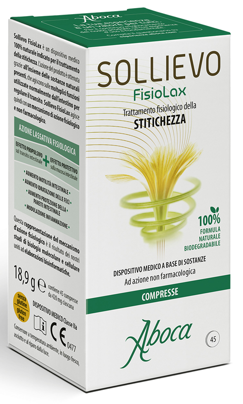 SOLLIEVO FISIOLAX 45 COMPRESSE - UniversoFarmacie.it