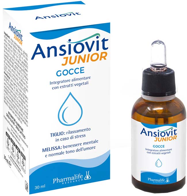 ANSIOVIT JUNIOR GOCCE 30 ML - UniversoFarmacie.it