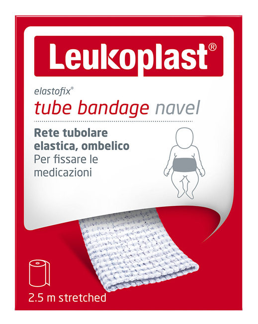 BENDA RETE ELASTOFIX LEUKOPLAST OMBELICO 2,50 M - UniversoFarmacie.it