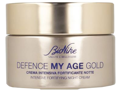 DEFENCE MY AGE GOLD CREMA INTENSIVA FORTIFICANTE NOTTE 50 ML - UniversoFarmacie.it