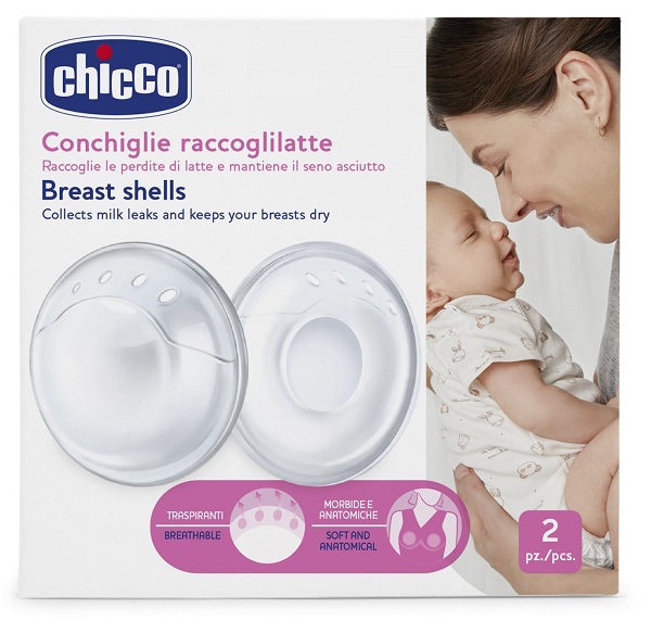 CHICCO CONCHIGLIE RACCOGLILATTE - UniversoFarmacie.it