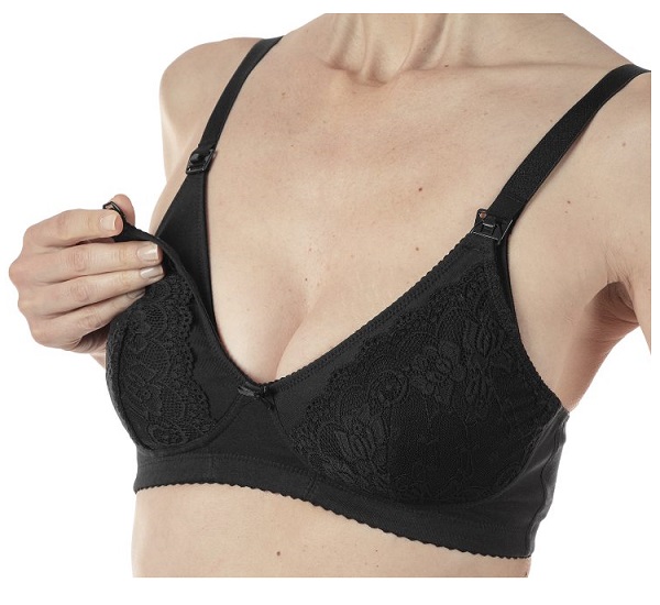 MAMMY REGGISENO COTONE ALLATTAMENTO BLACK 5C - UniversoFarmacie.it