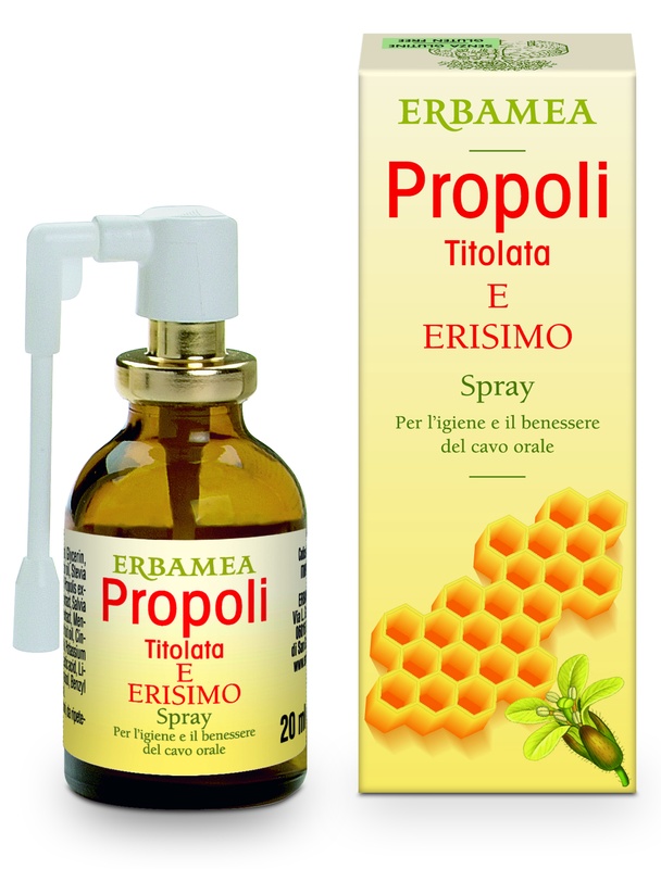 PROPOLI ERISIMO TITOLATA SPRAY 20 ML - UniversoFarmacie.it
