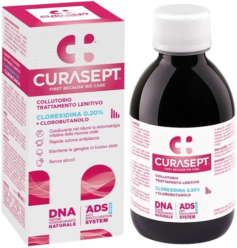 CURASEPT COLLUTORIO ADS DNA TRATTAMENTO LENITIVO 200 ML - UniversoFarmacie.it