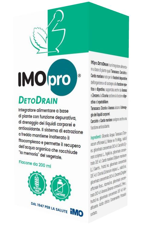 IMOPRO DETODRAIN 200 ML - UniversoFarmacie.it