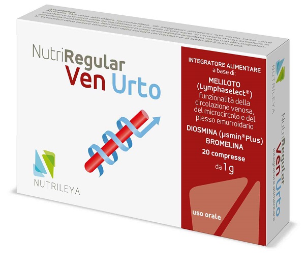 NUTRIREGULAR VEN URTO 20 COMPRESSE - UniversoFarmacie.it