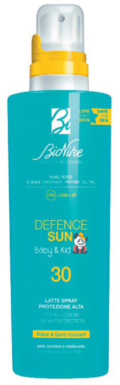 DEFENCE SUN BABY&KID LATTE SPRAY 30 200 ML - UniversoFarmacie.it