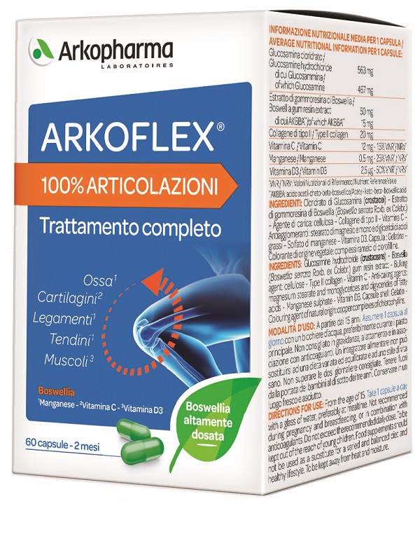 ARKOFLEX 100% ARTICOLAZIONI 60 CAPSULE - UniversoFarmacie.it