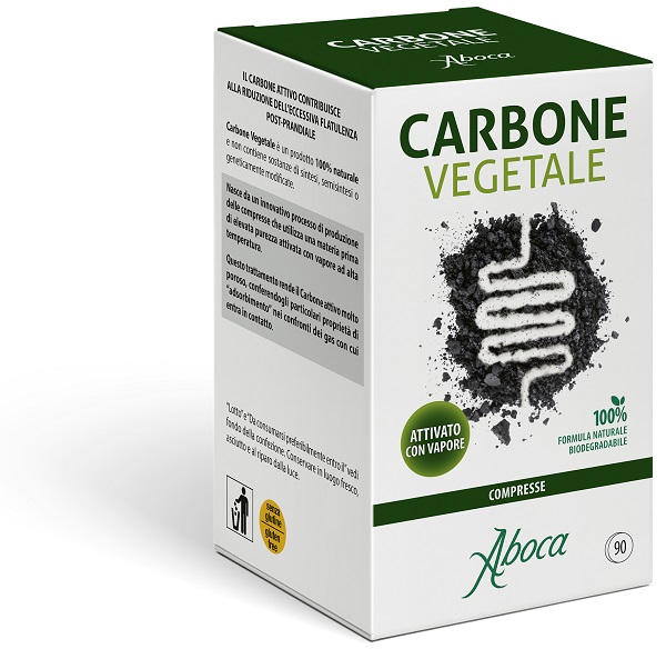 CARBONE VEGETALE 90 COMPRESSE - UniversoFarmacie.it