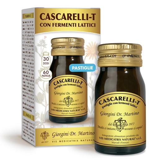 CASCARELLI T PASTIGLIE 60 PASTIGLIE CON FERMENTI LATTICI - UniversoFarmacie.it