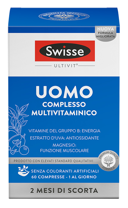 SWISSE MULTIVIT UOMO 60 COMPRESSE - UniversoFarmacie.it