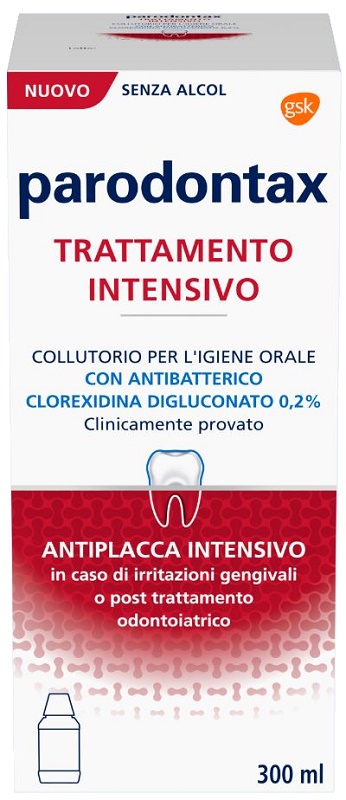 PARODONTAX TRATTAMENTO INTENSIVO CLOREXIDINA 0,2% - UniversoFarmacie.it