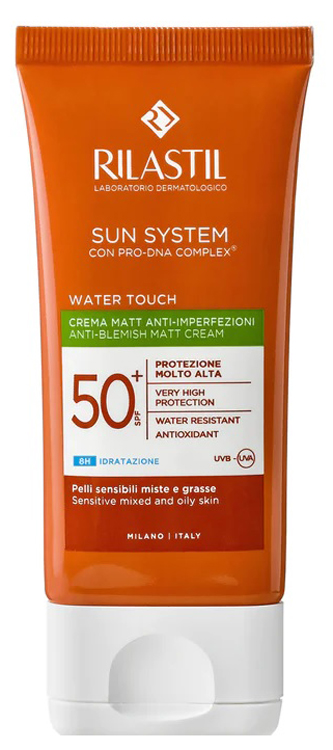 RILASTIL SUN SYSTEM WATER TOUCH FLUIDO SPF50+ 50 ML NUOVA FORMULAZIONE - UniversoFarmacie.it