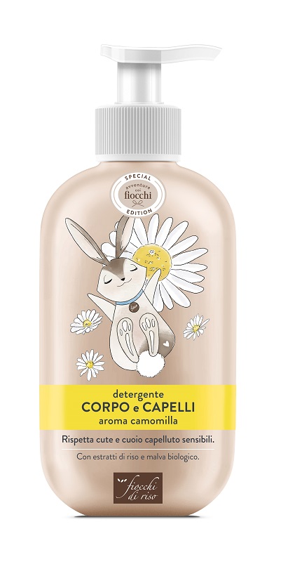 FIOCCHI DI RISO DETERGENTE CORPO CAPELLI CAMOMILLA SPECIAL 400 ML - UniversoFarmacie.it