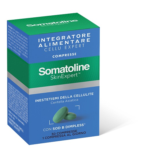 SOMATOLINE INTEGRATORE CELLULITE EXPERT 30 COMPRESSE - UniversoFarmacie.it