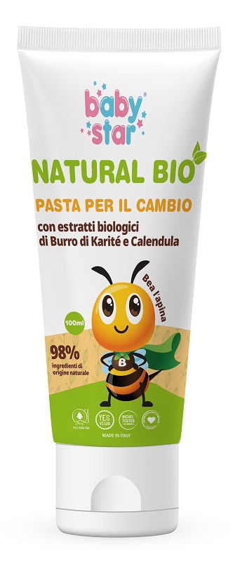 BABYSTAR PASTA CAMBIO PROTETTIVA NATURAL BIO 100 ML - UniversoFarmacie.it